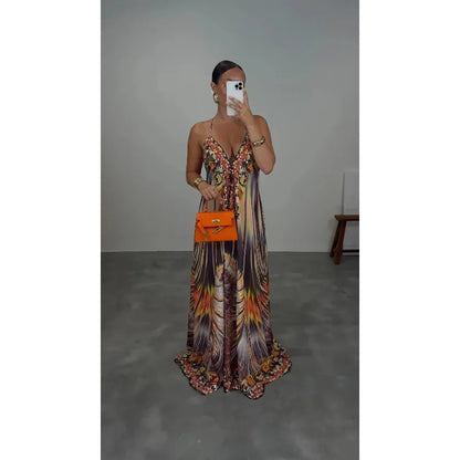 Tropical Maxi Dress