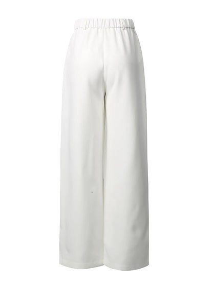 Chic Beaded Blazer Pants Set