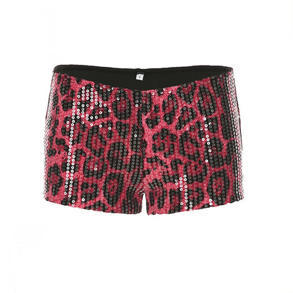 Sequined Mini Short