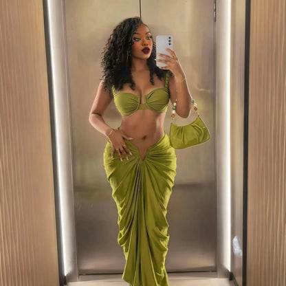 Sarana Bikini Skirt Set