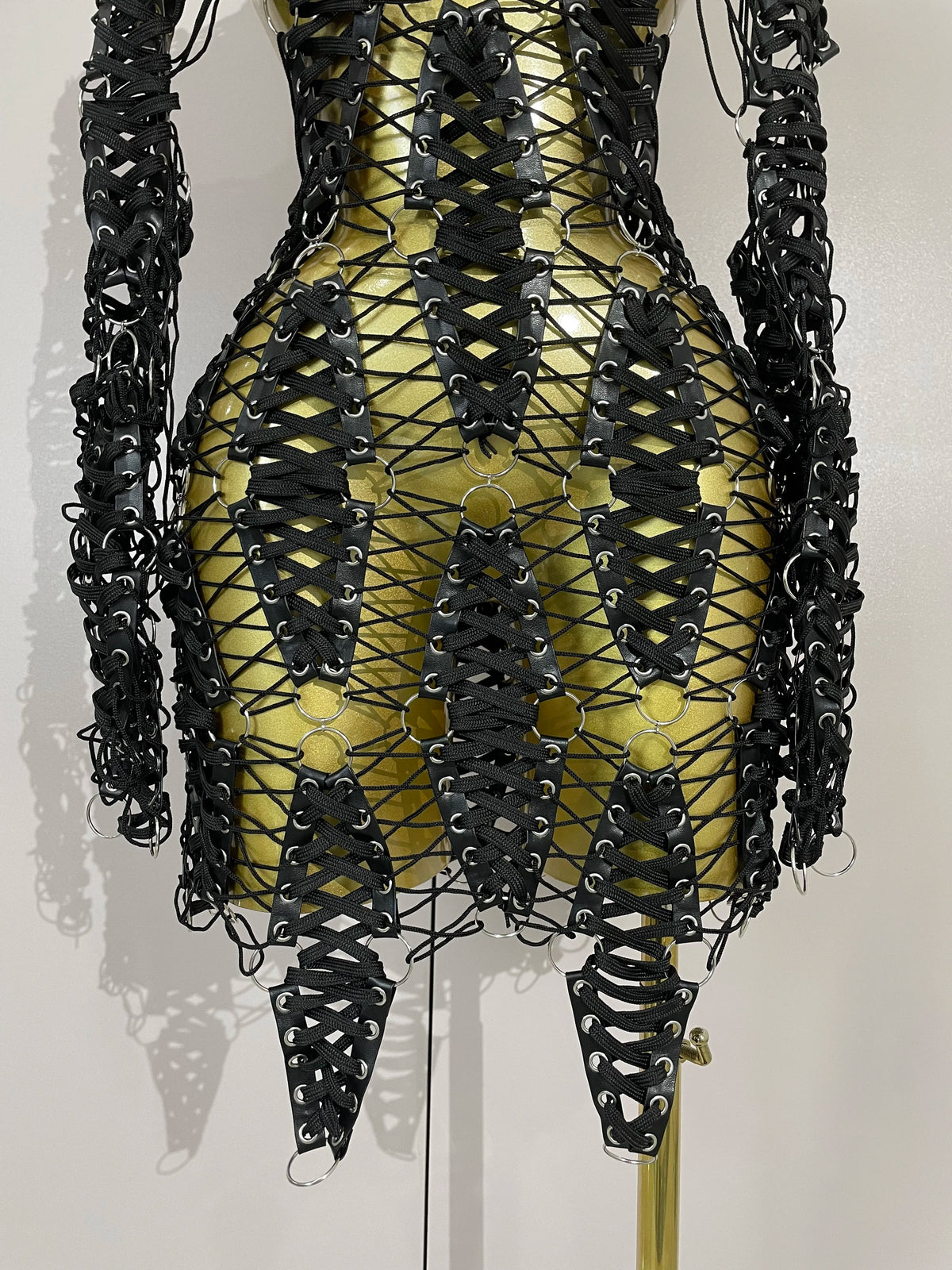 Metal Mini Dress