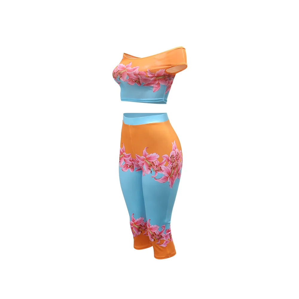 Bloom Floral Pants Set