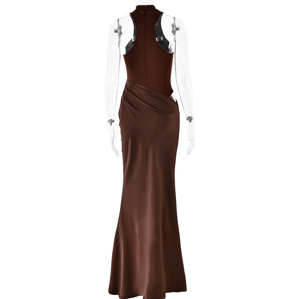 Kassi Turtleneck Maxi Dress