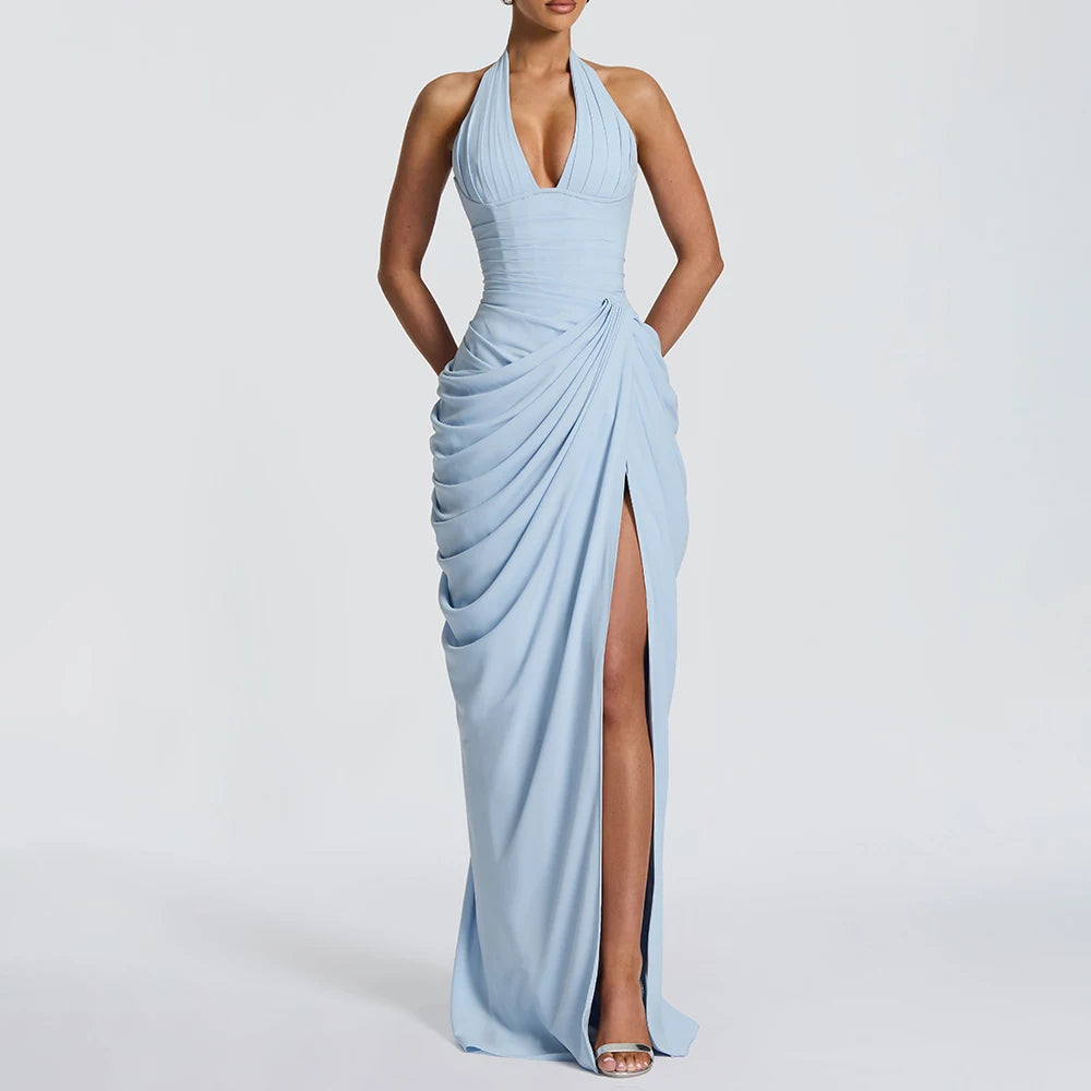 Rosee Ruched Maxi Dress