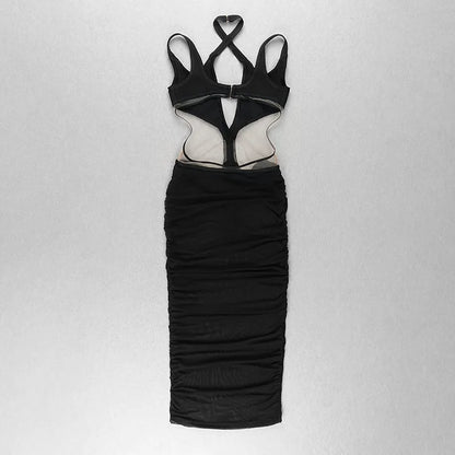 Sienna Mesh Bandage Dress