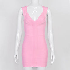 Carine Bodycon Bandage Mini  Dress