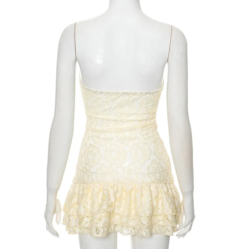 No Exception Lace Mini Dress