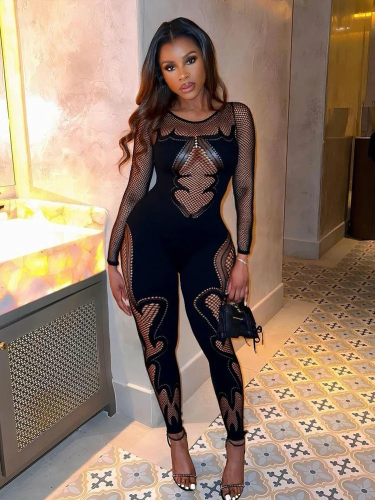 Stella Mesh Jumpsuit