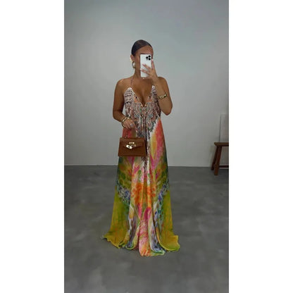Tropical Maxi Dress