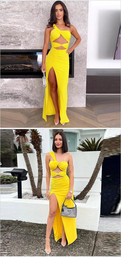 A Journey Maxi Dress- Yellow