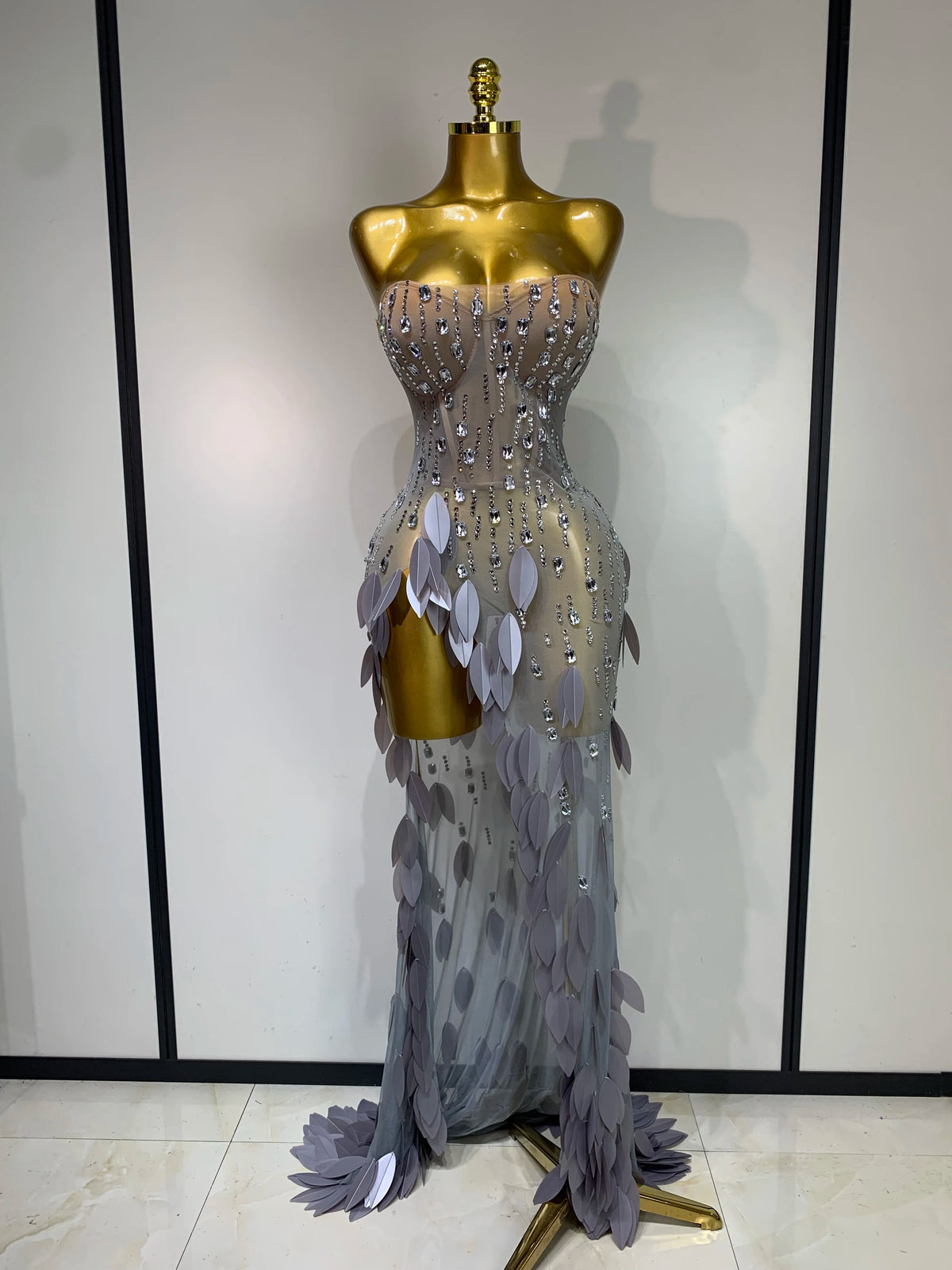 Adlyne Sequins Maxi Dress