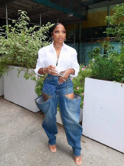 Open Up Vintage Jeans