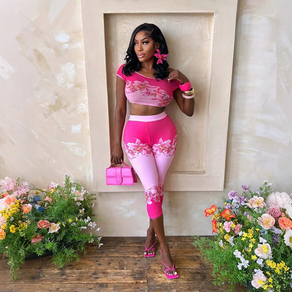 Bloom Floral Pants Set