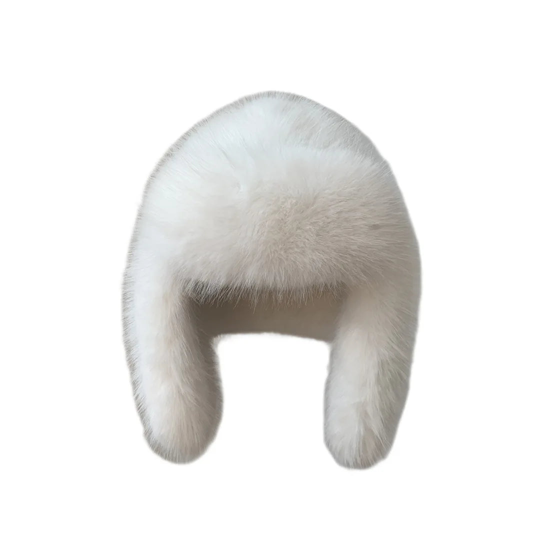 Plush Earflap Fur Hat