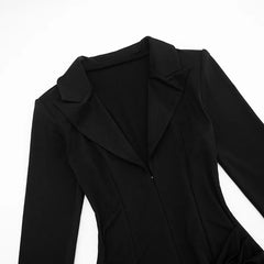 Mikayla Pleated Mini Dress