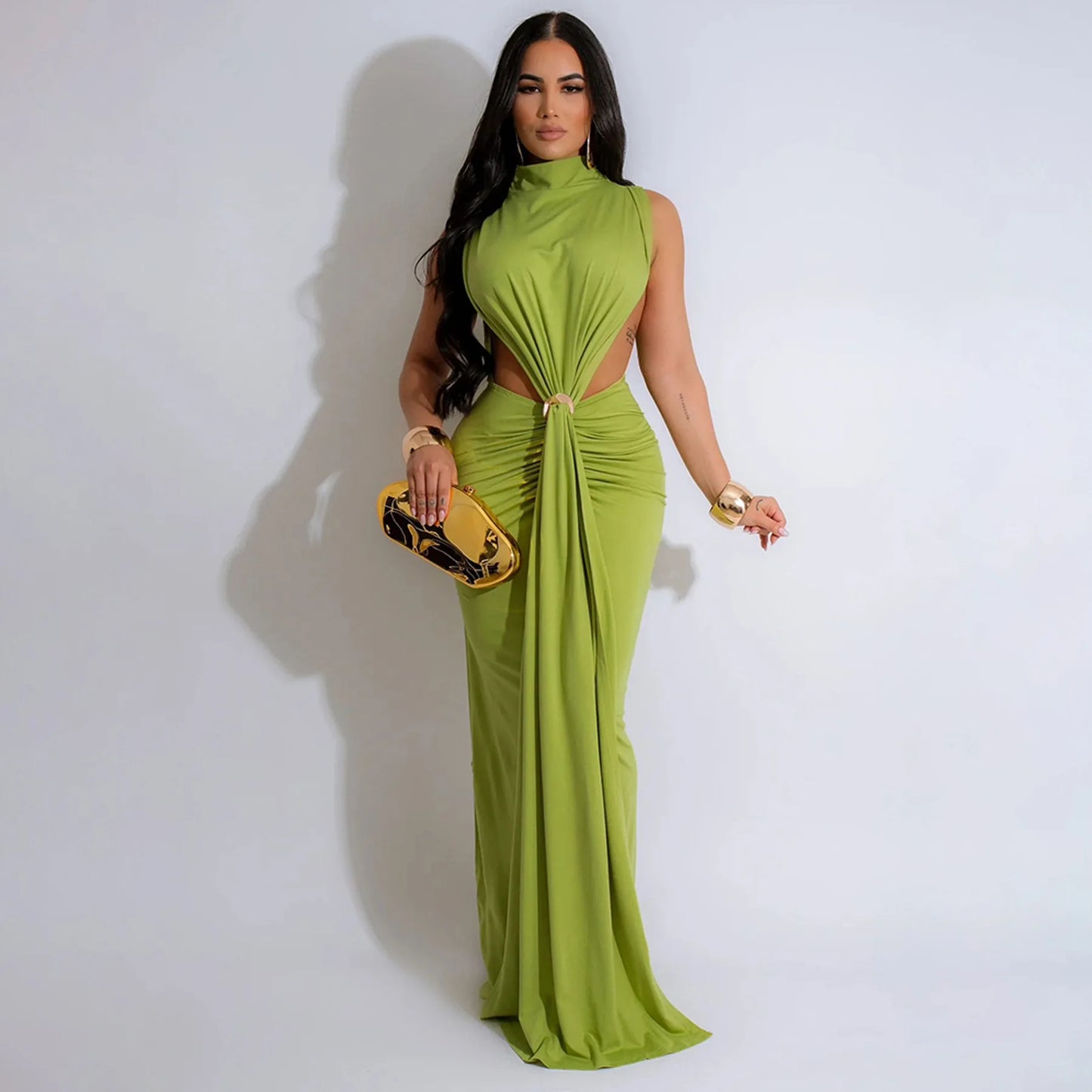 New Era Bodycon Maxi Dress