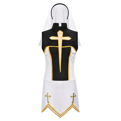 Nun Halloween Costume Fantasy Dress
