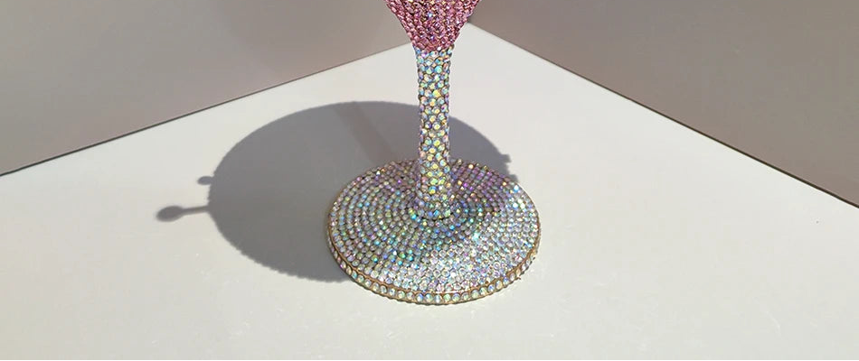 Goblet Diamond Clutch Bag