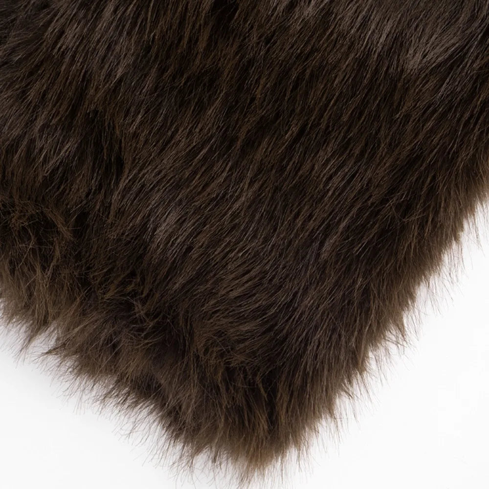 Solange Fur Jumpsuit