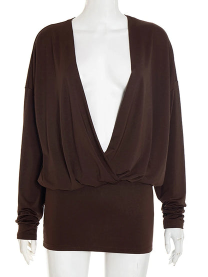 Nellie Ruched Mini Dress