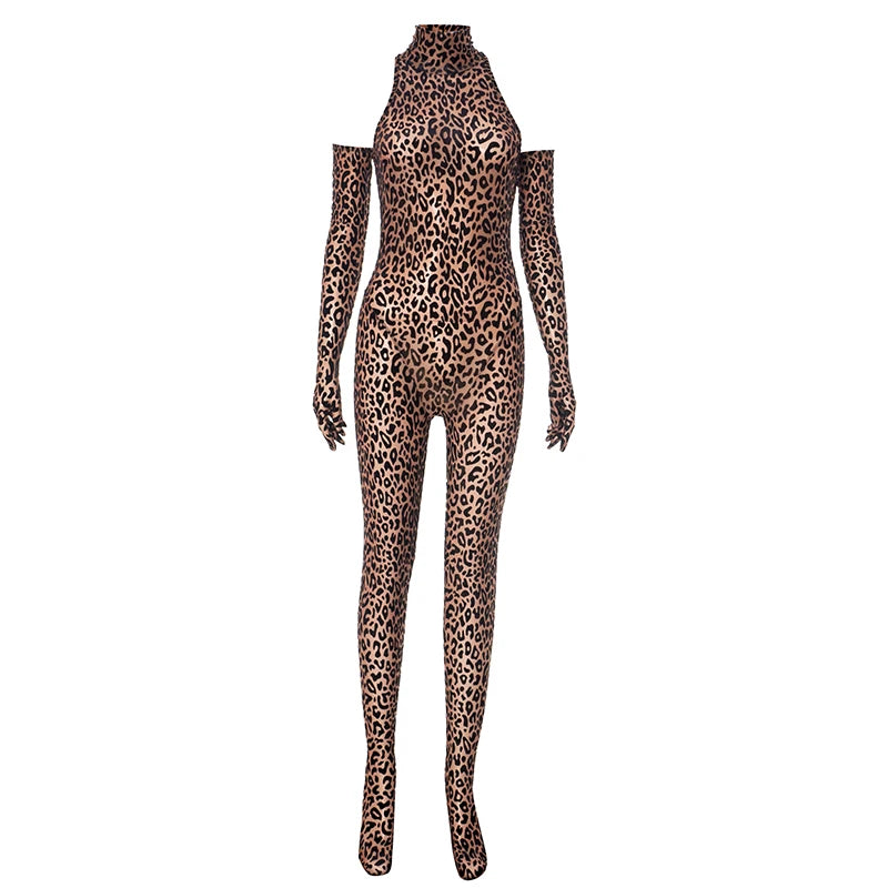 Wild One Leopard Jumpsuit