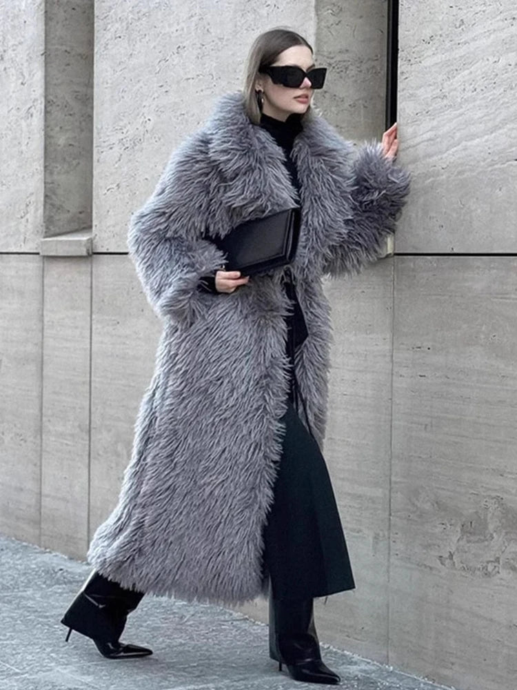 Keep Me Cozy Fur Coat