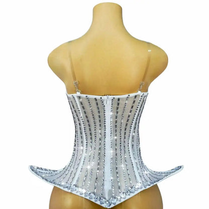 Lizzy Rhinestone Tube Top