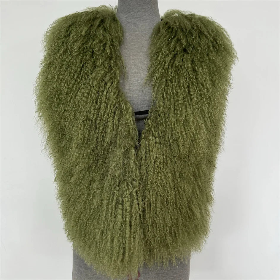 Fur Top Vest