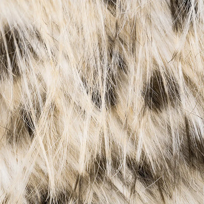 Leopard Fur Plush Coat