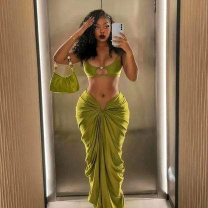 Sarana Bikini Skirt Set