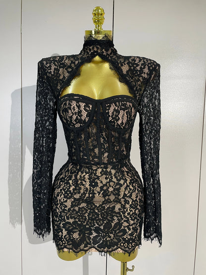 Josianne Lace Mini Dress