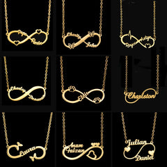 Infinity Personalized Name Necklace