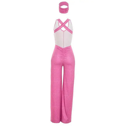 Cia Backless Wide Leg Jumpsuit