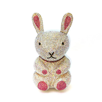 Bunny Diamond Clutch Bag