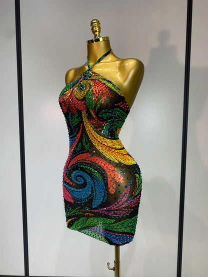 Vibrant Mini Dress