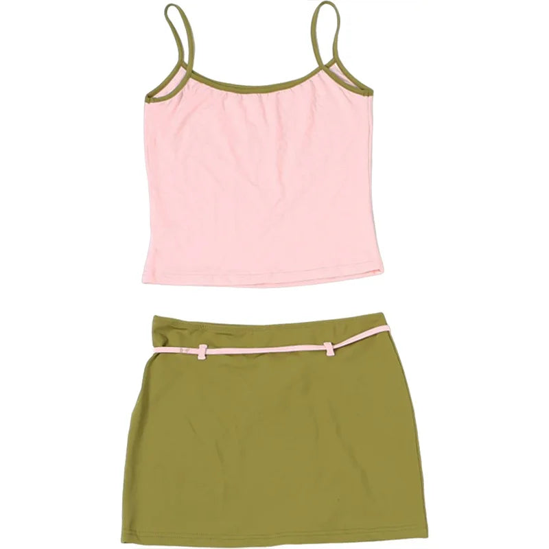 Tisha Mini Skirt Set