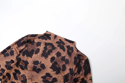 Wild Gyal Leopard Leggings Set
