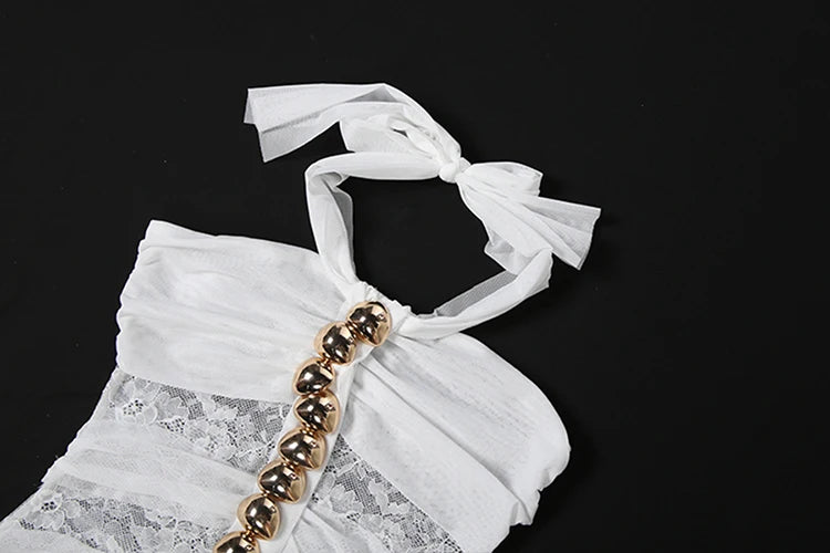 Mini-robe en maille Aylee