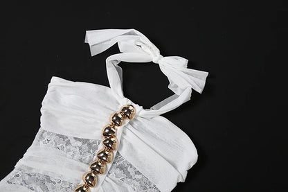 Mini-robe en maille Aylee