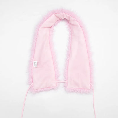 Fluffy Fur est Top Pants Set