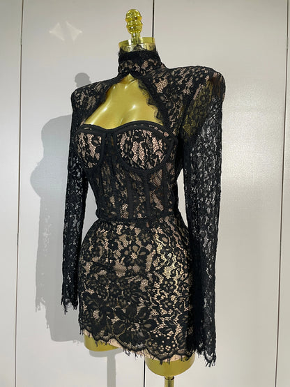Josianne Lace Mini Dress