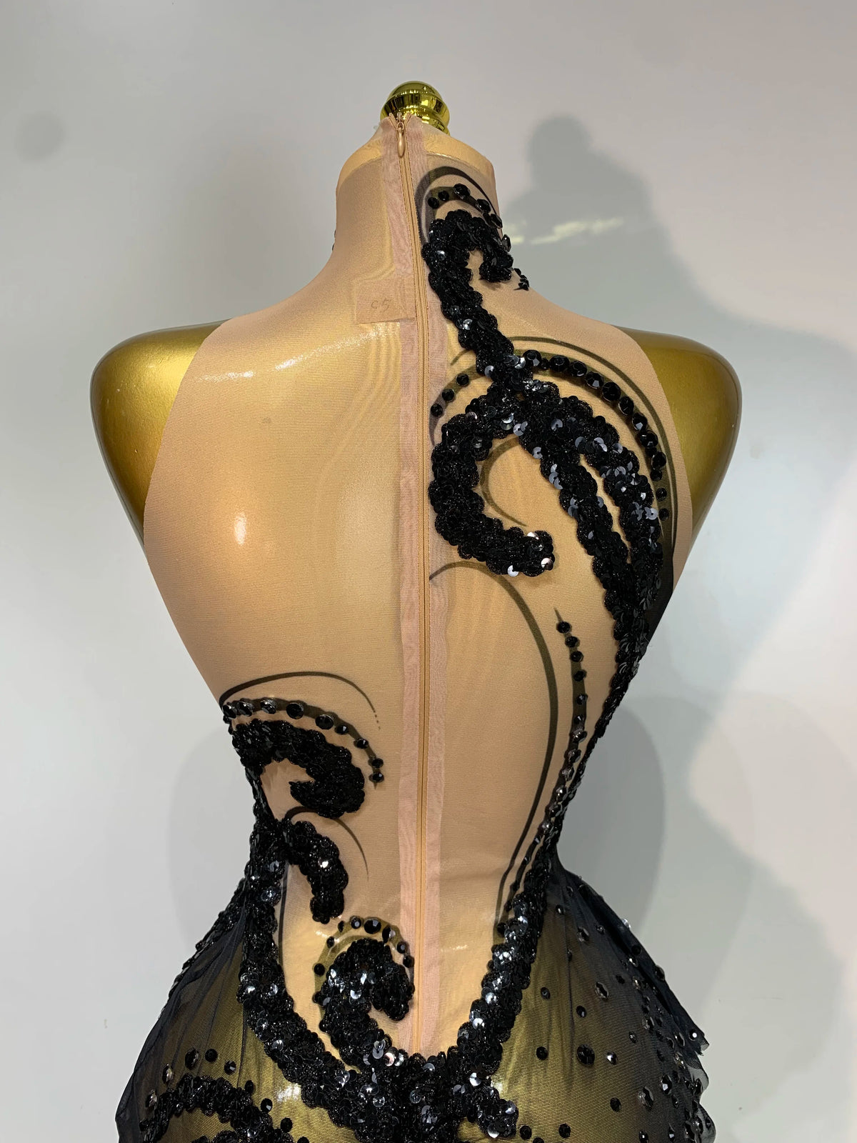 Black Diamond Asymmetric Dress