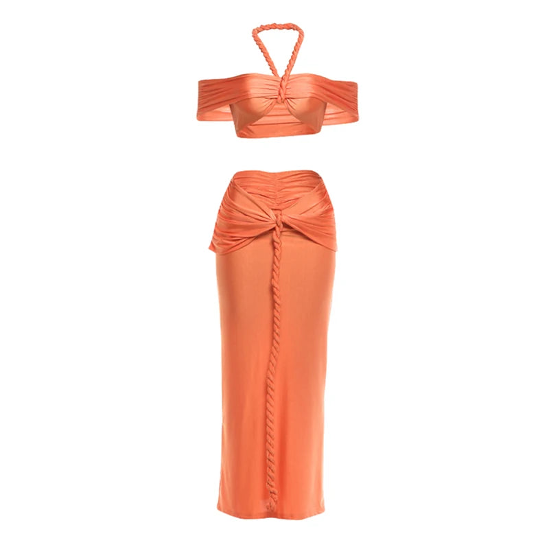 Brinda Skirt Set