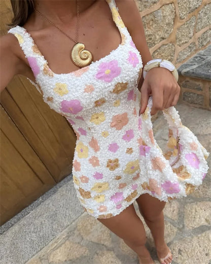 Sparkle Sequin Mini Dress
