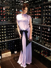 Bowknot Mermaid Maxi Dress