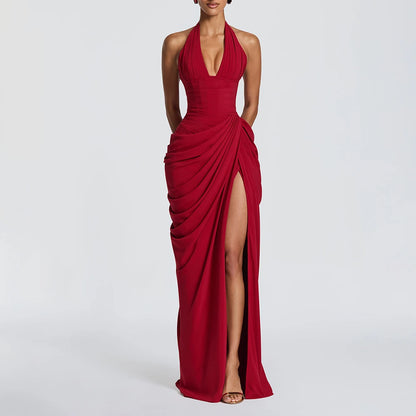 Rosee Ruched Maxi Dress