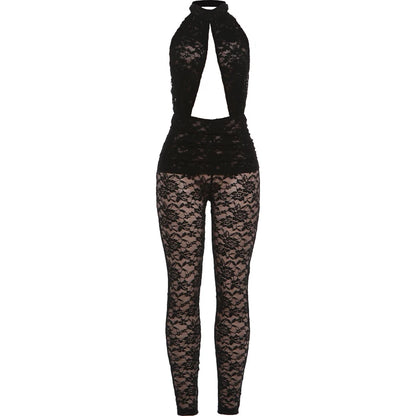 Fatema Mesh Jumpsuit