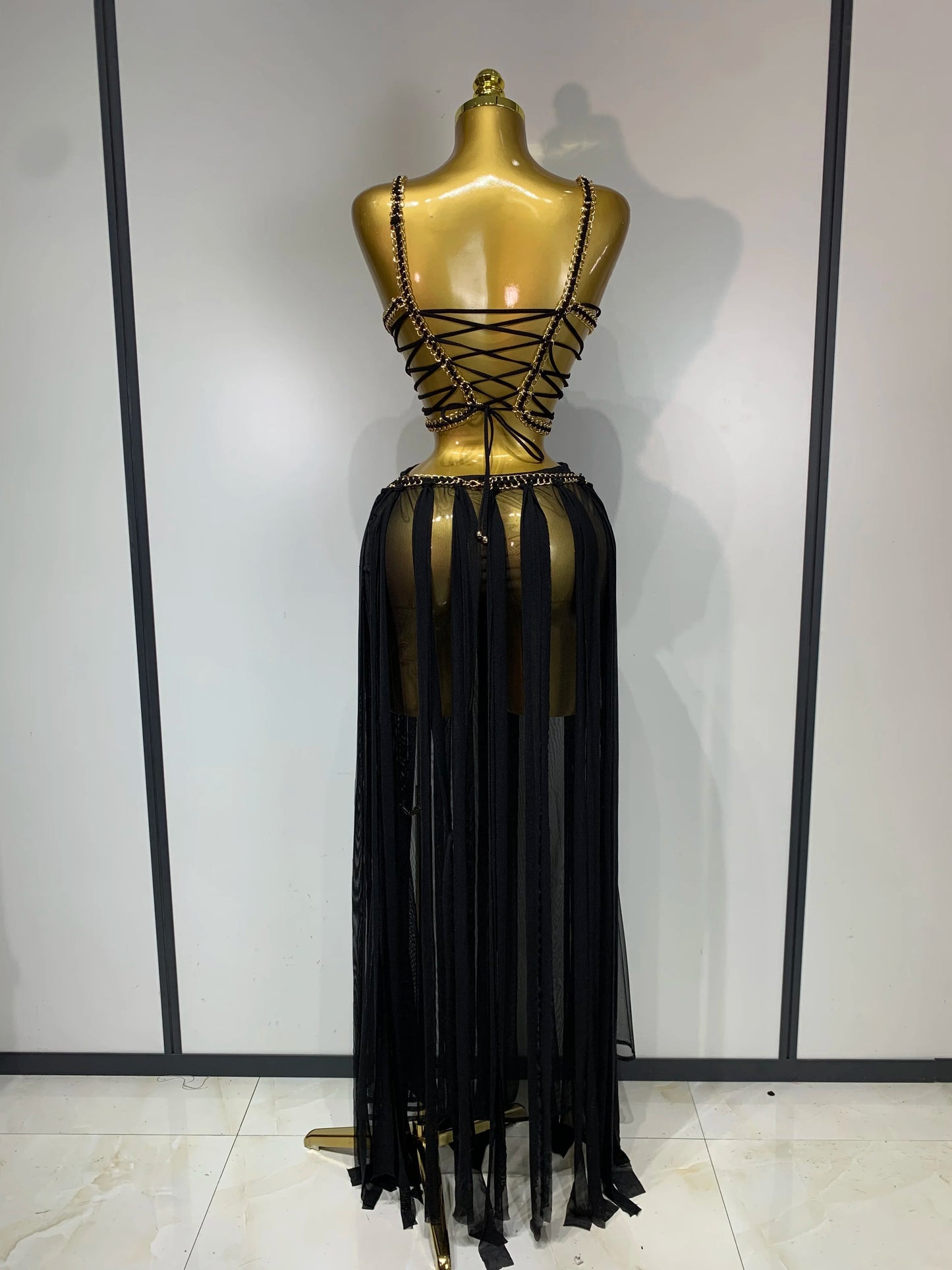 Celena Backless Maxi Dress