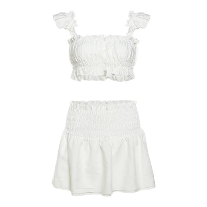 Isabella Pleated Skirt Set