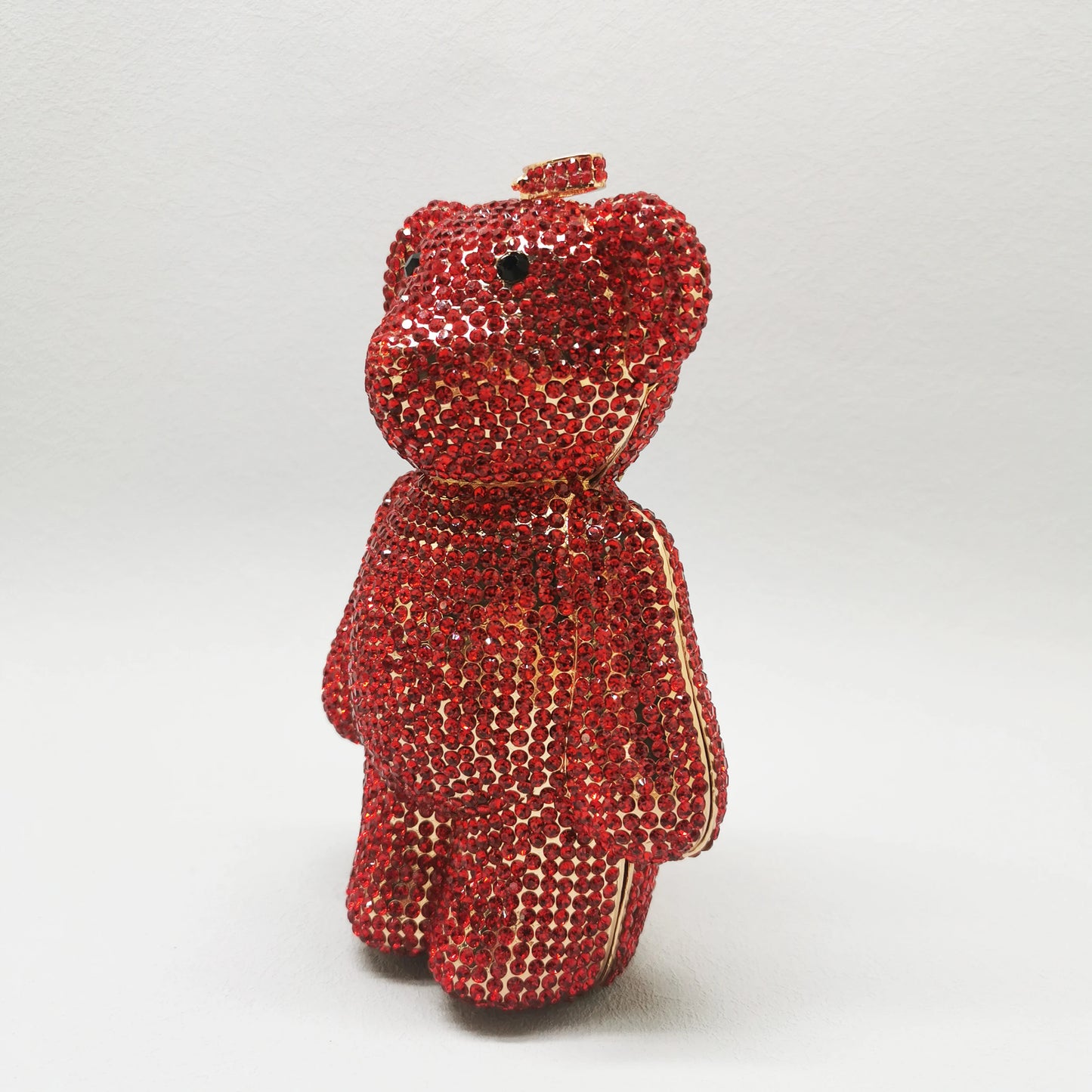 Mini Bear Diamond Clutch Bag